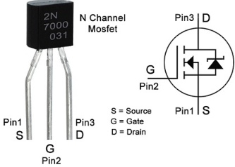 N-Channel MOSFET Diagram
